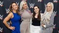 Liv Morgan (right) with Mickie James, Dana Brooke and Nikki Cross
